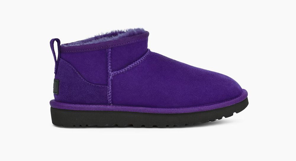 Ugg Mini Boots Canada - Ugg Women's Classic Ultra Mini Purple